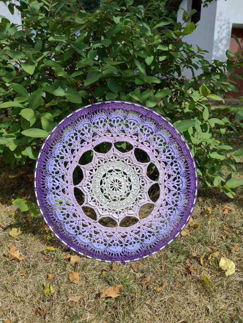 Háčkovaná mandala — foto 3