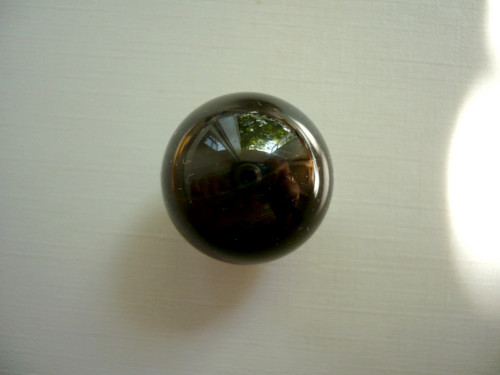 Kulička - obsidián duhový 21 mm, č.27f — foto 2