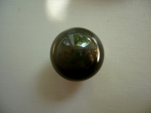 Kulička - obsidián duhový 21 mm, č.29f — foto 2