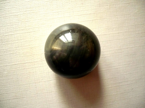 Kulička - obsidián duhový 21 mm, č.24f — foto 2