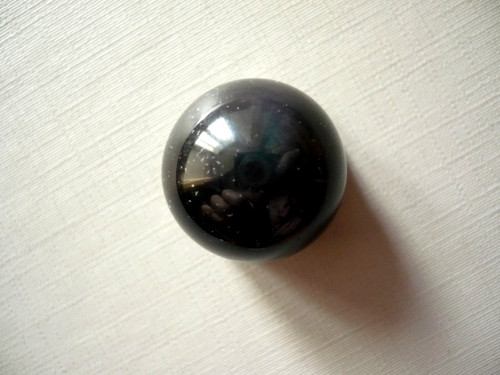 Kulička - obsidián duhový 21 mm, č.34f — foto 2