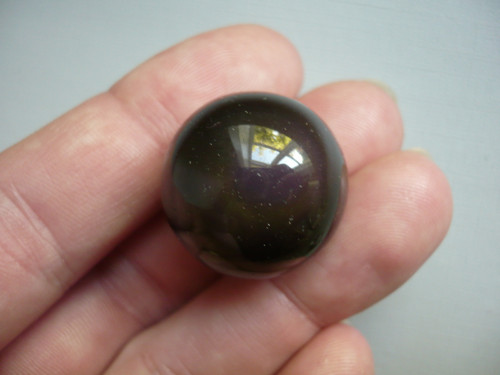 Kulička - obsidián duhový 22 mm, č.14f — foto 2