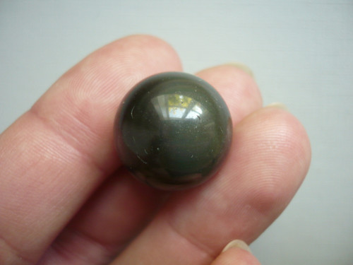 Kulička - obsidián duhový 19 mm, č.45f — foto 2