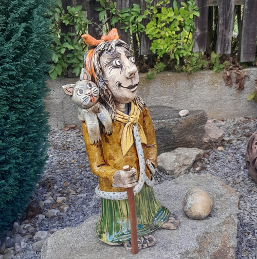 Ježibabka s kocourem — foto 2