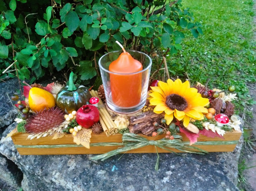 Podzimní svícen — foto 2