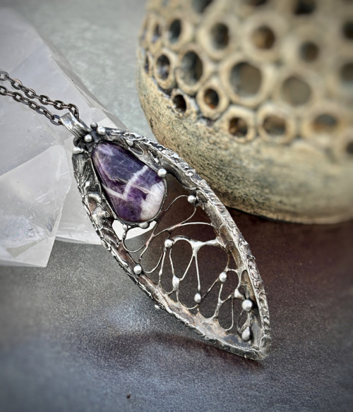 Amulet s ametystem (C69) — foto 4