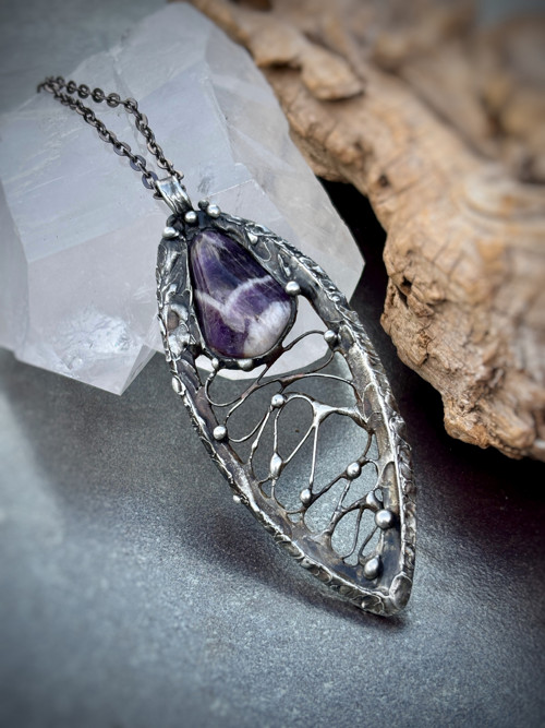 Amulet s ametystem (C69) — foto 3