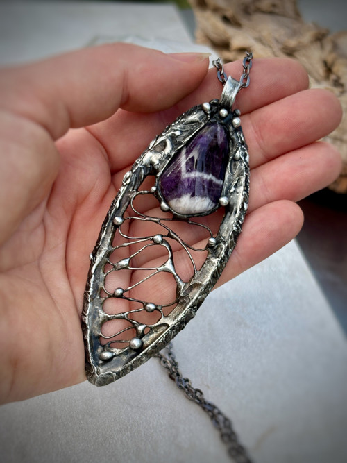 Amulet s ametystem (C69) — foto 6