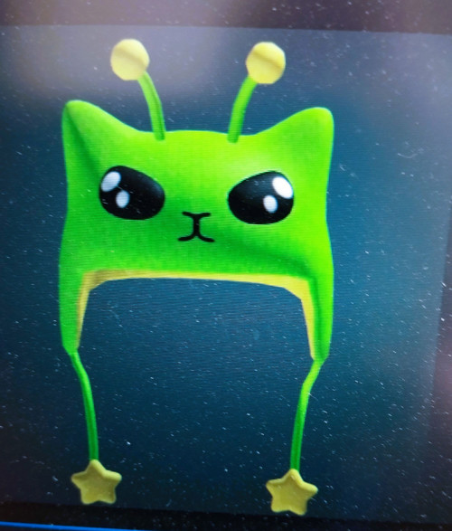 Green cat beanie — foto 2