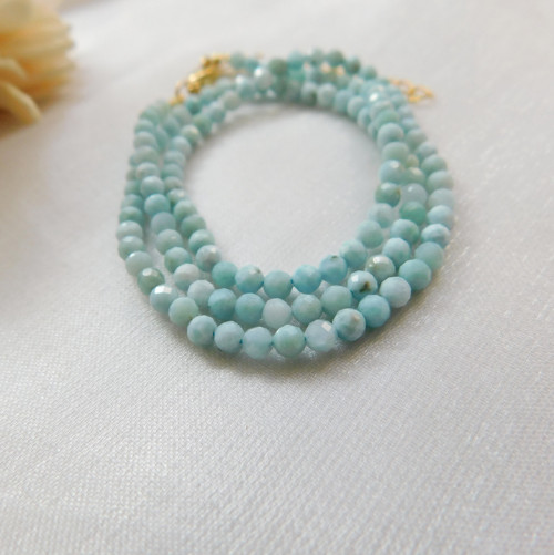 Larimar - náhrdelník — foto 3