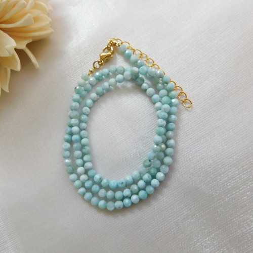Larimar - náhrdelník — foto 4