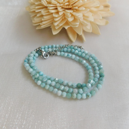 Larimar - náhrdelník — foto 3