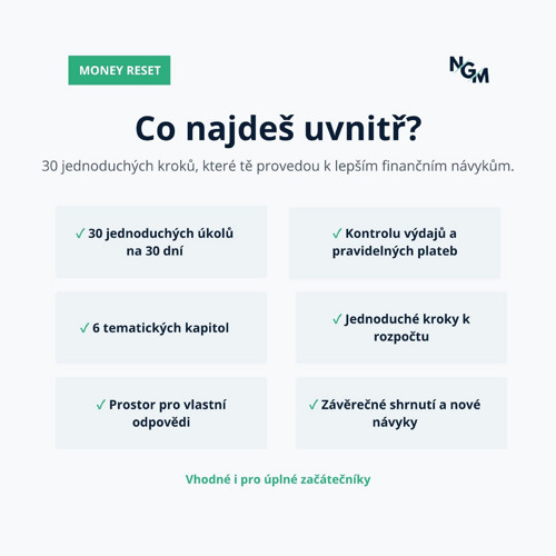 Money Reset – 30denní finanční restart — foto 3