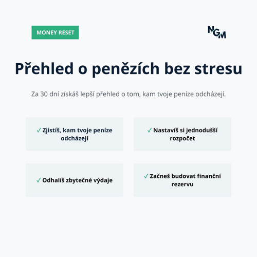 Money Reset – 30denní finanční restart — foto 2
