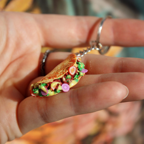 Taco přívěsek na klíče ap. — foto 2