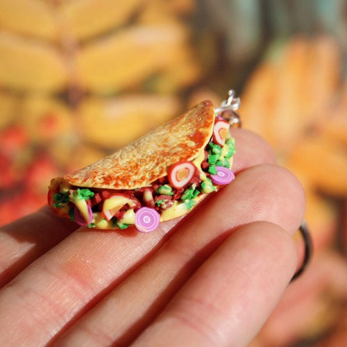 Taco přívěsek na klíče ap. — foto 3
