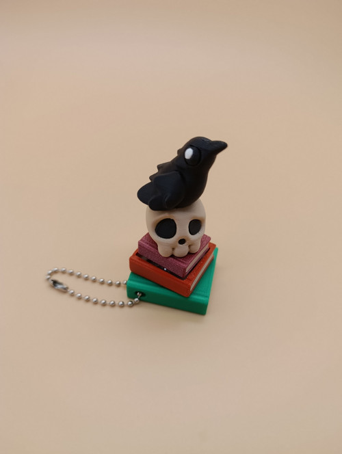 Halloween klikač – Havran na lebce — foto 3