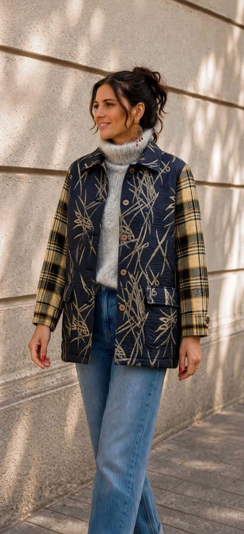 Ántré -" Autorský Kabátek | Jacket ZEN | — foto 5