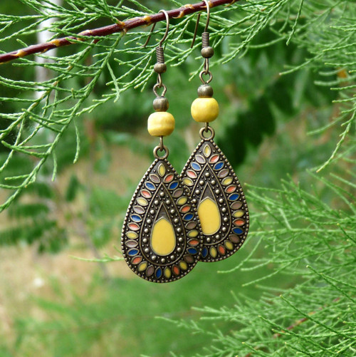 Náušnice - slunečnice — foto 5