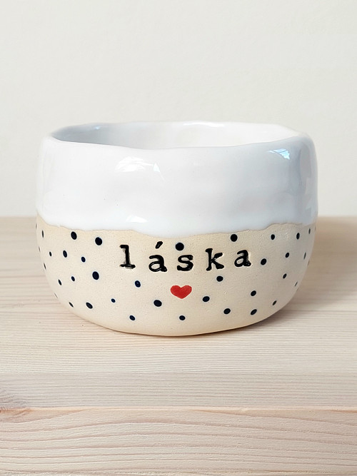 Keramicky kalíšek "láska" — foto 5