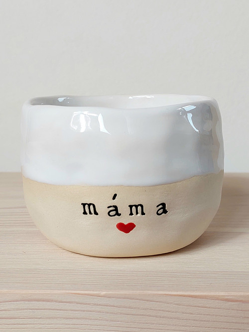 Keramicky kalíšek "máma" — foto 5