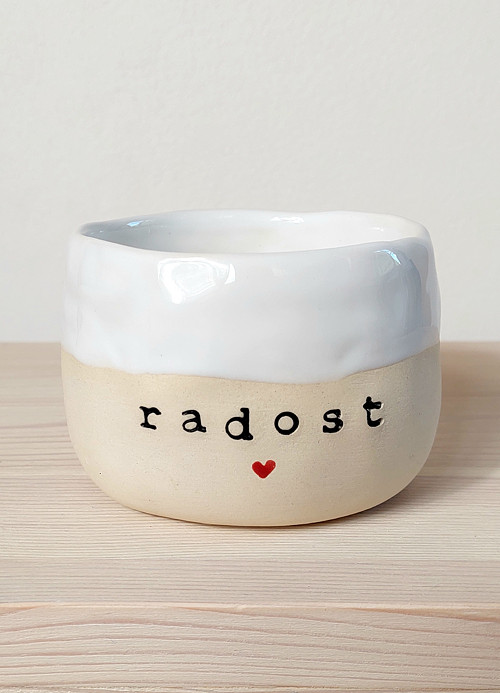 Keramicky kalíšek "radost" — foto 6