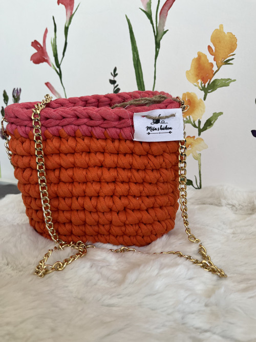 Háčkovaná Bucket bag — foto 2