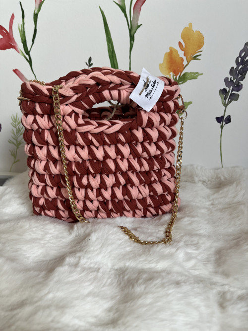 Háčkovaná MIni crrossbody — foto 2
