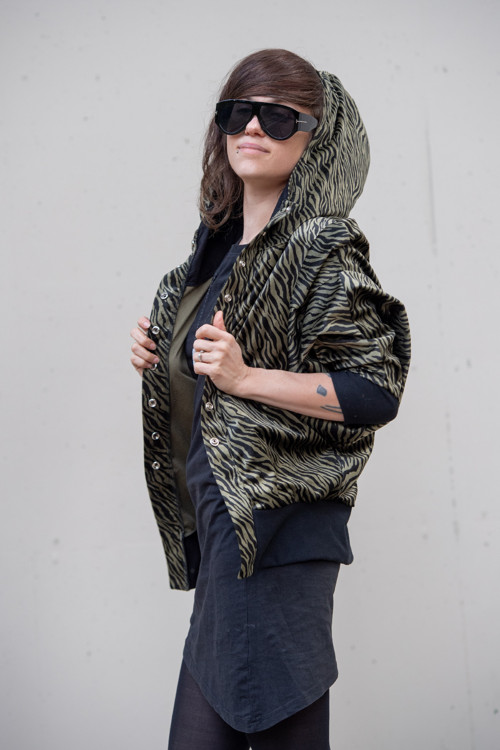 Cardigan ZEBRA khaki — foto 3