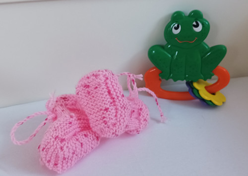 Růžové bačkůrky 7 cm — foto 3