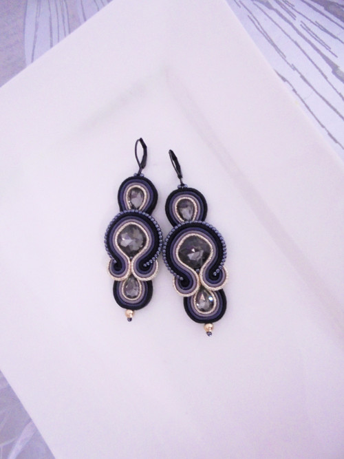 Soutache náušnice — foto 2