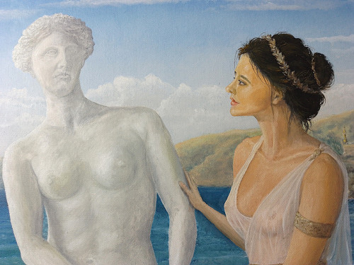 Setkání Venuší - olej 50x70 — foto 2