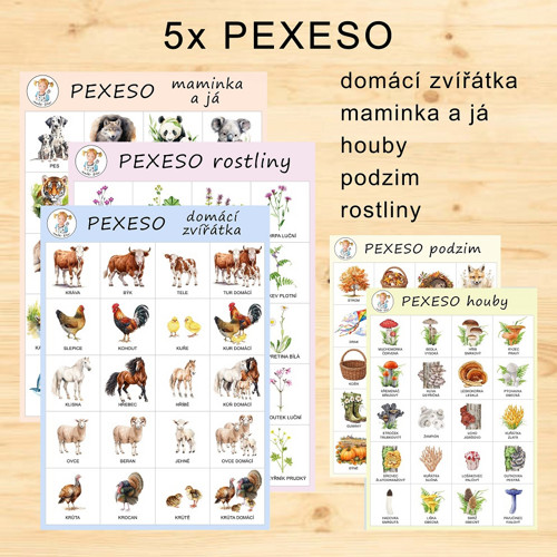 5x PEXESO v PDF — foto 2