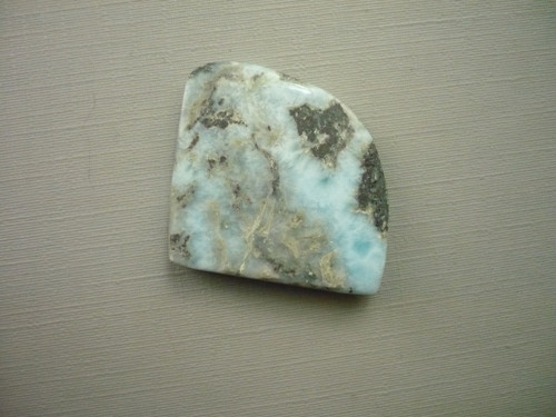Kabošon - larimar 30 mm, č.2f — foto 2