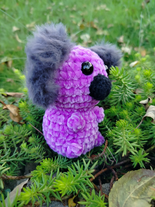 Háčkovaná mini koala — foto 3