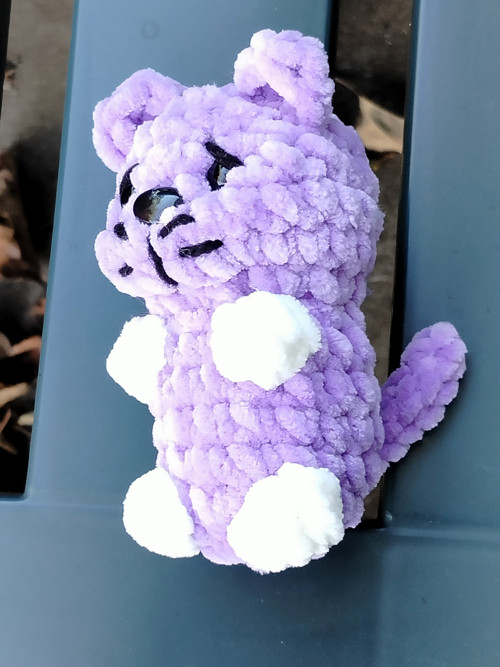 Háčkovaná mini kočka — foto 2