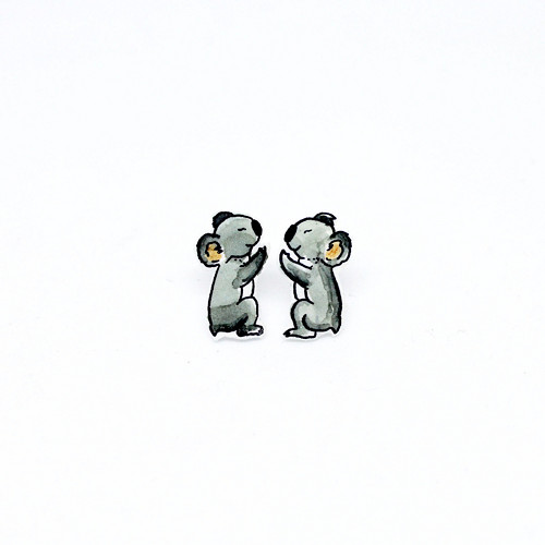 Náušnice: Koala lezoucí — foto 2