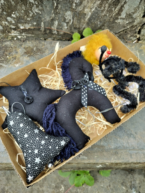 Halloweenská sada s kominíkem — foto 3