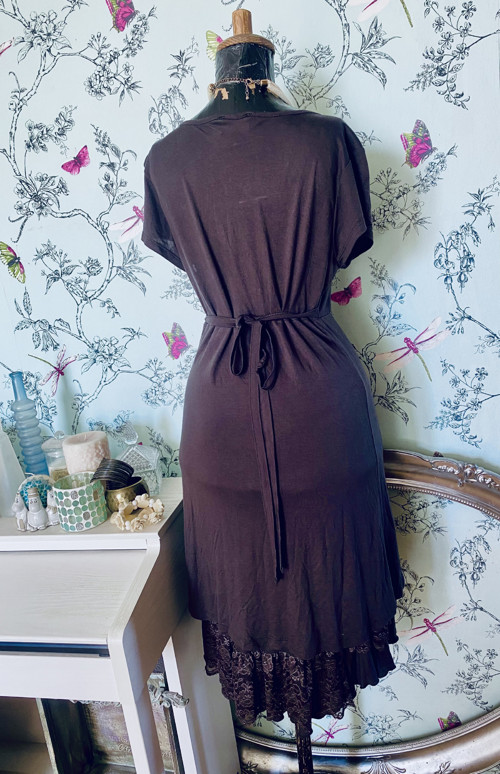 Šaty elegance v moka — foto 5