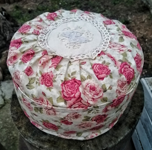 Kulatý polštář Rose — foto 6
