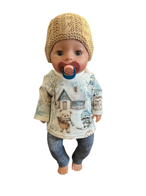 Set pro Baby Born 43 cm - béžový — foto 2
