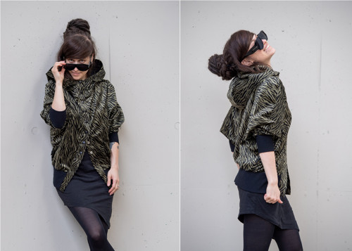 Cardigan ZEBRA khaki — foto 6