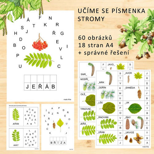 Učíme Se Písmenka - Stromy v Pdf — foto 3