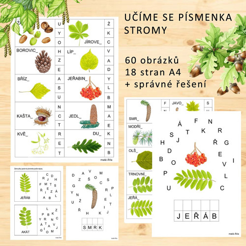 Učíme Se Písmenka - Stromy v Pdf — foto 2