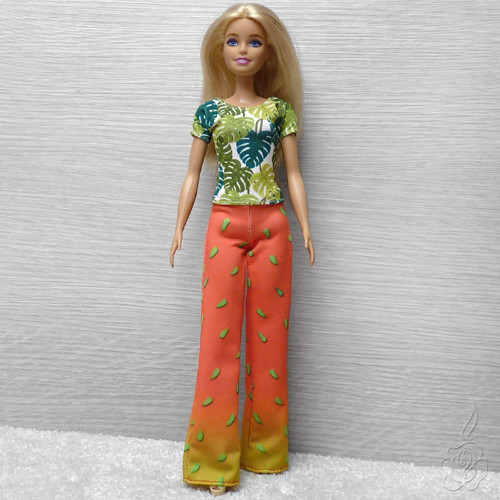 Tričko pro Barbie - Monstera — foto 3