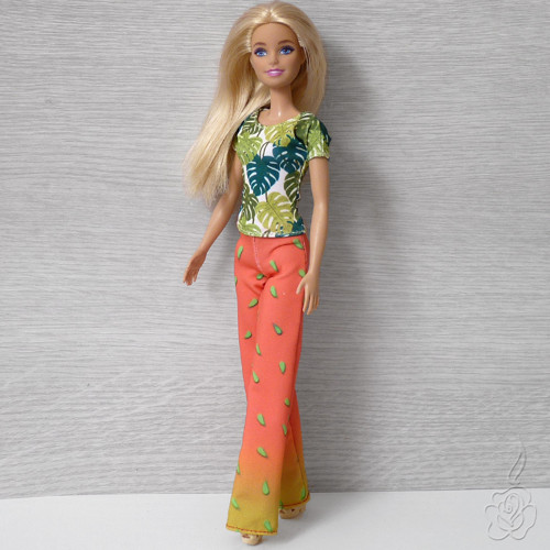Tričko pro Barbie - Monstera — foto 2