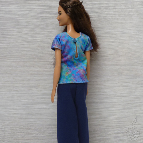 Tričko pro Barbie - Bílá kočka — foto 4