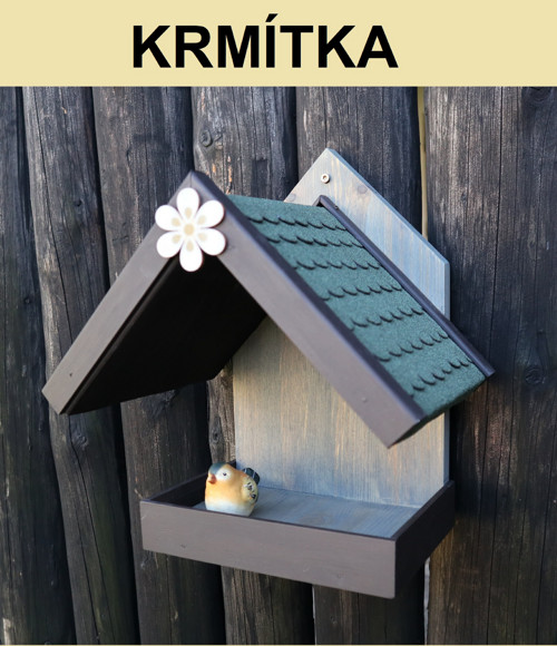 Dřevěné zahradní krmítko 2 — foto 3