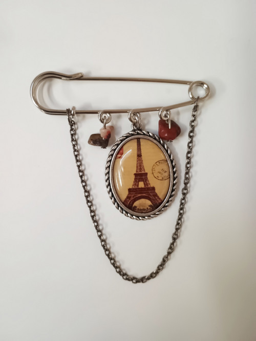 Paris, ozdobný špendlík 417 — foto 3
