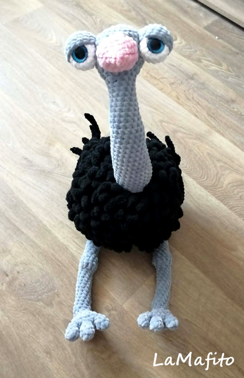 Pštros puffík - návod — foto 3